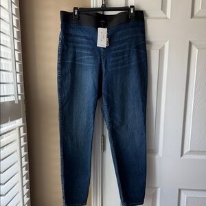 Karen Kane Dark Blue Jeggings with Stretch Waistband